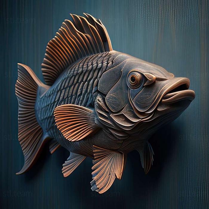 3D model Labidochromis shiranus (STL)